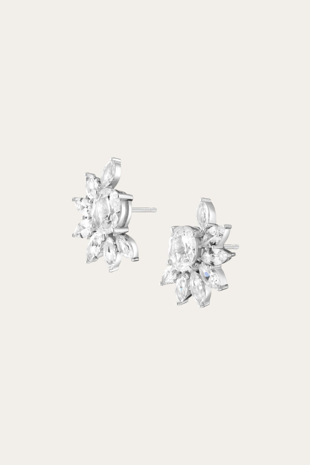 Frye Women’s Marquise Fringe Earrings | Aurate x The Frye Company Sterling Silver