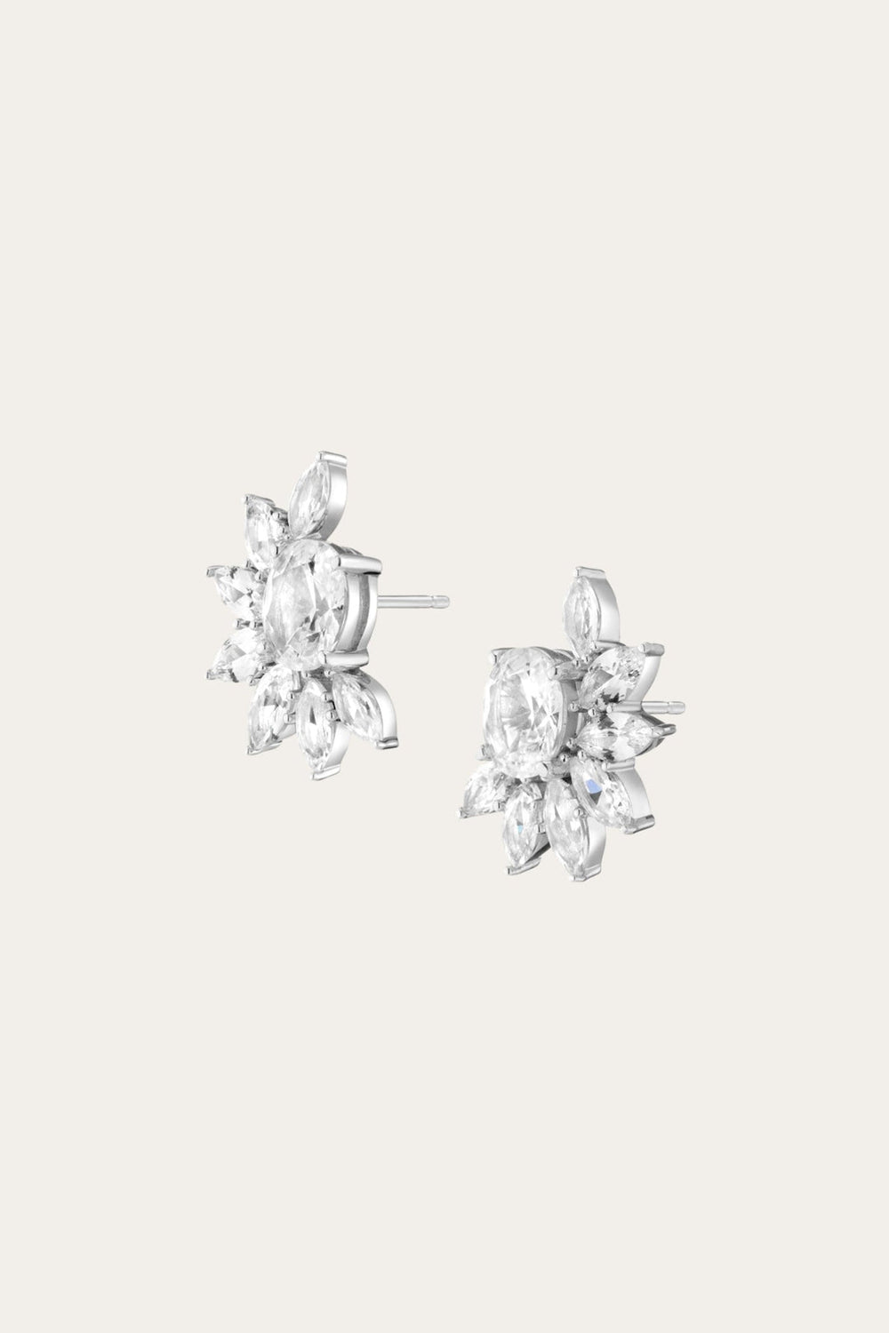 Frye Women’s Marquise Fringe Earrings | Aurate x The Frye Company Sterling Silver