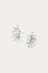 Frye Women’s Marquise Fringe Earrings | Aurate x The Frye Company Sterling Silver