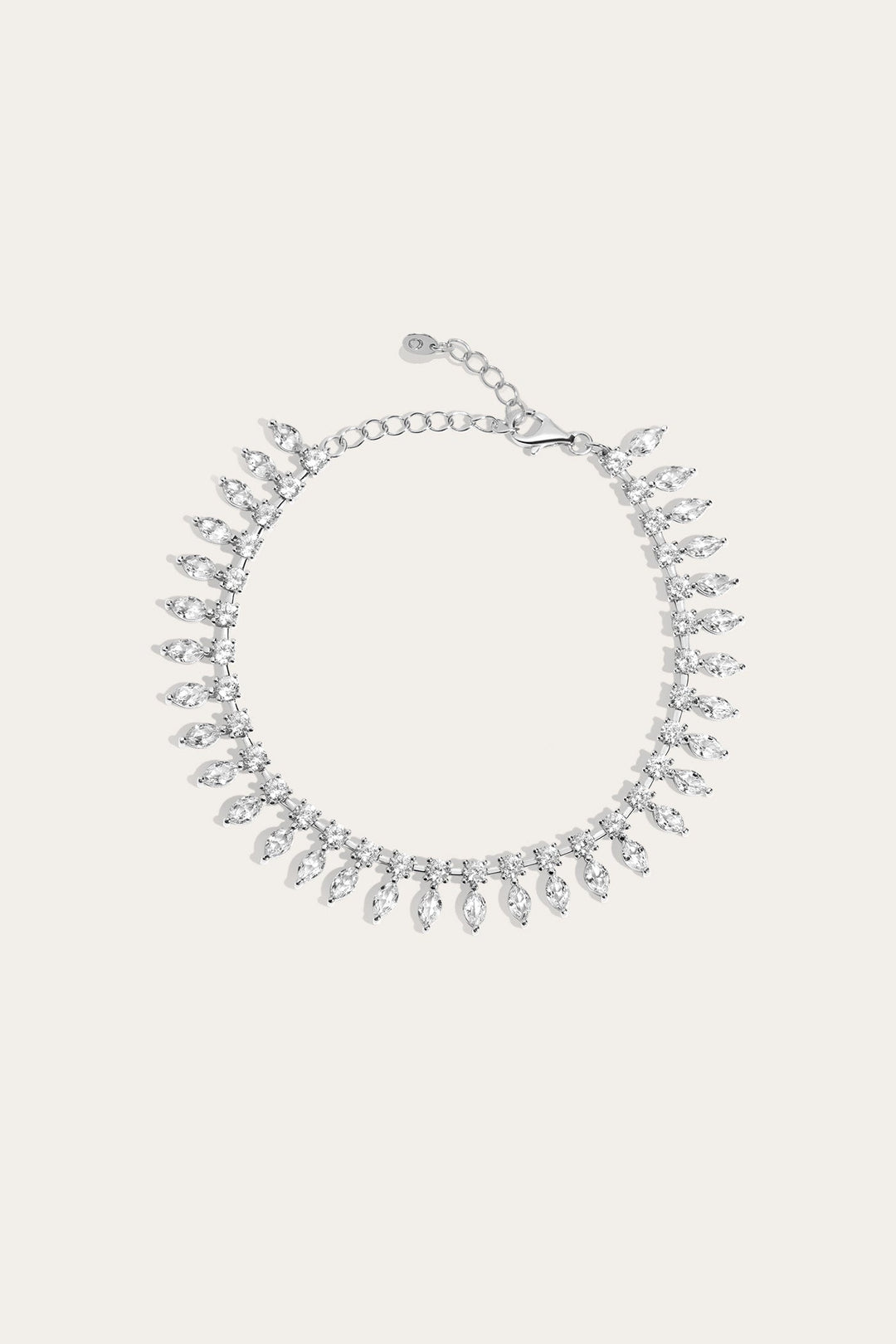 Frye Women’s Marquise Fringe Bracelet | Aurate x The Frye Company Sterling Silver