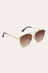 Frye Frenchie Women's Sunglasses Gold