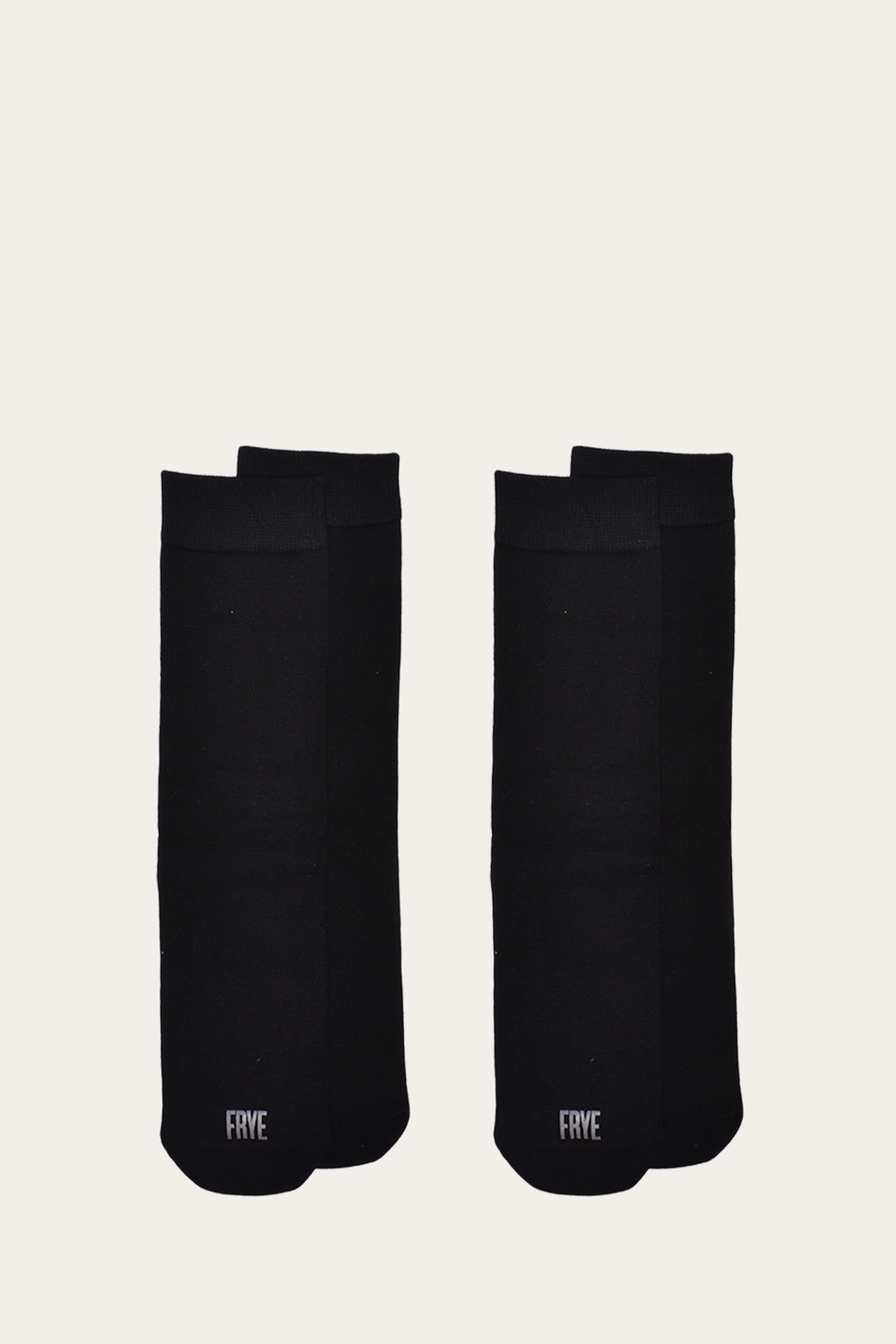 Frye Women’s Black Bamboo Boot Socks 2 Pack Black
