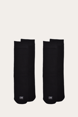 Frye Women’s Black Bamboo Boot Socks 2 Pack Black