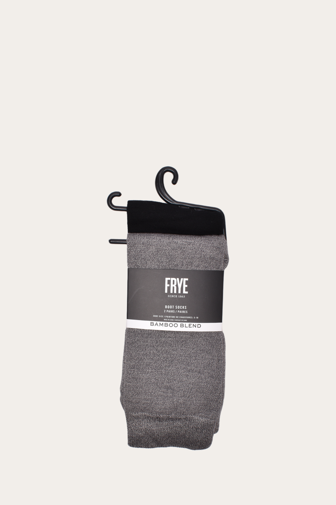 Frye Women’s Ash Bamboo Boot Socks 2 Pack Ash