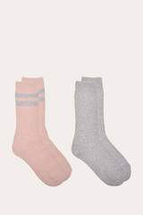 Frye Women’s Blush Super Soft Boot Socks 2 Pack Blush