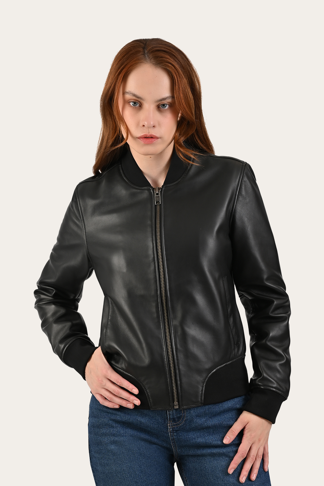 Frye Black Bolton Bomber Jacket Black