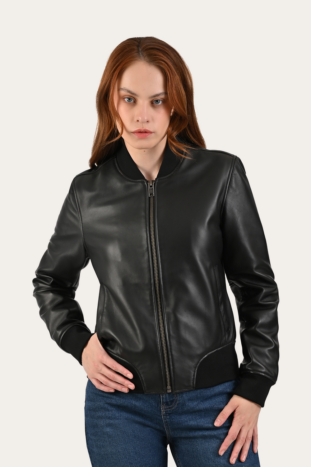 Frye Black Bolton Bomber Jacket Black