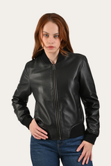 Frye Black Bolton Bomber Jacket Black