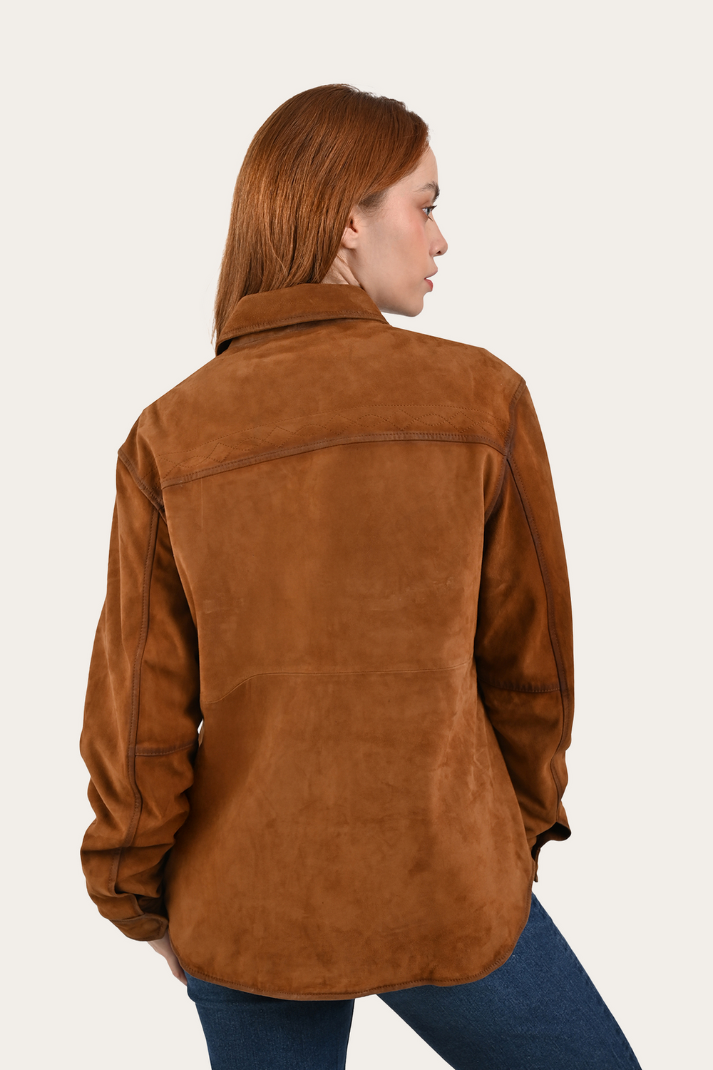 Frye Light Brown Avett Overshirt Jacket Light Brown
