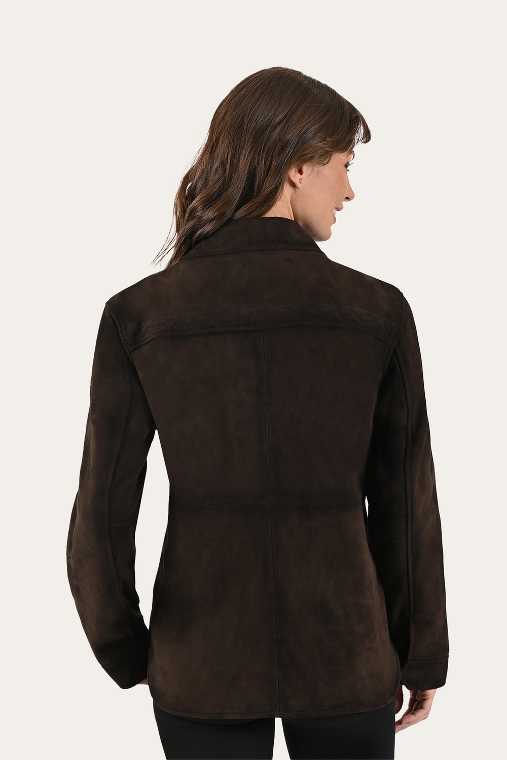Frye Dark Brown Avett Overshirt Jacket Dark Brown