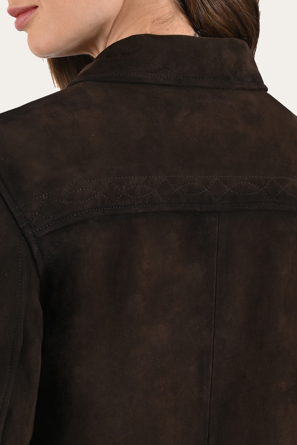 Frye Dark Brown Avett Overshirt Jacket Dark Brown