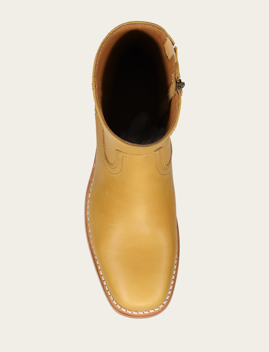 Frye Men's Banana Campus Inside Zip Boot Banana