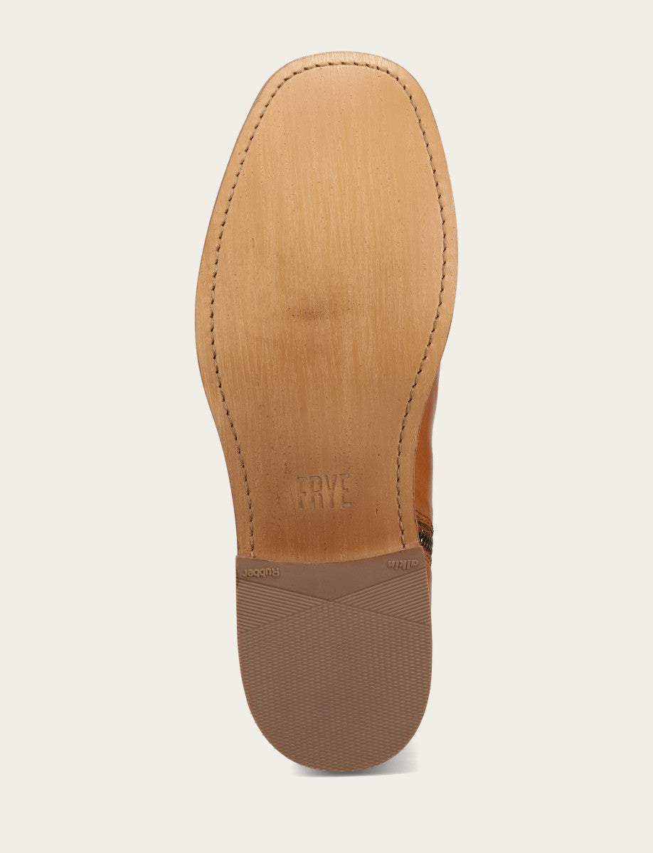 Frye Men's Saddle Campus Inside Zip Boot Saddle