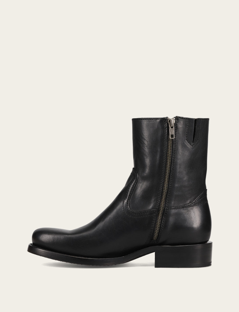 Frye Men's Black Campus Inside Zip Boot Black
