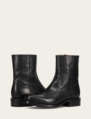 Frye Men's Black Campus Inside Zip Boot Black