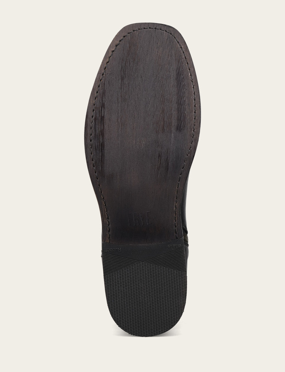 Frye Men's Black Campus Inside Zip Boot Black