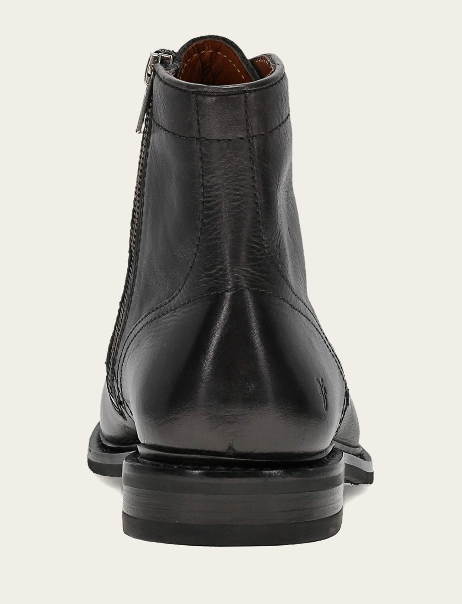 Frye Men's Black Paul Mid Lace Boot Black