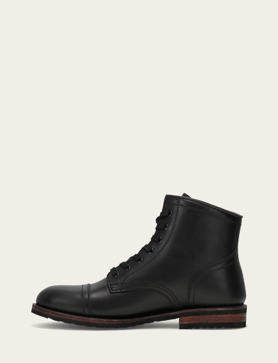 Frye Men's Black Landon Midlace Boot Black