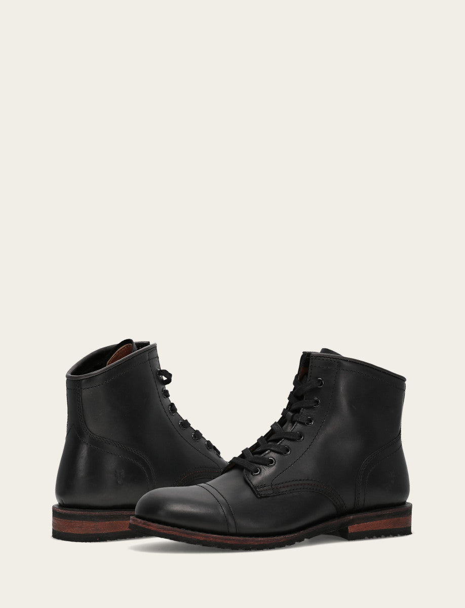 Frye Men's Black Landon Midlace Boot Black