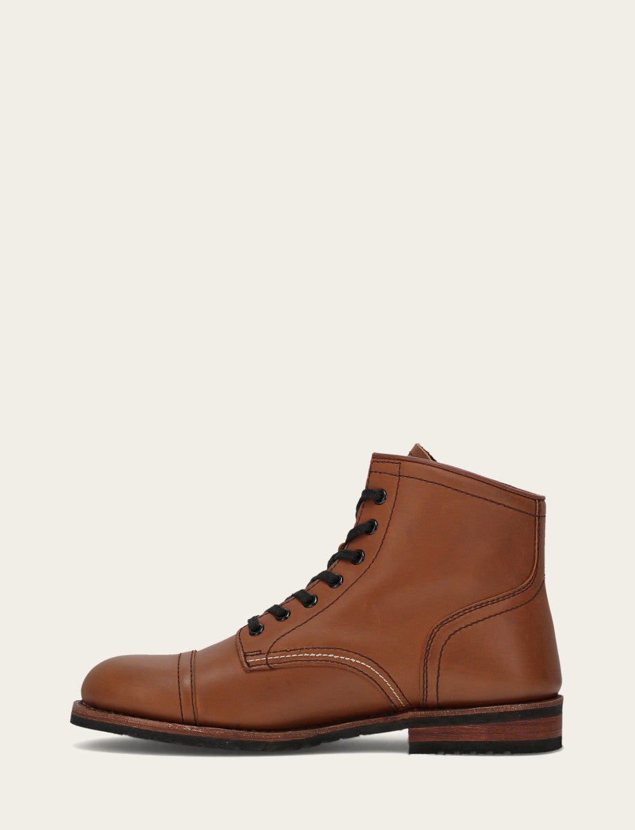 Frye Men's Saddle Landon Midlace Boot Saddle