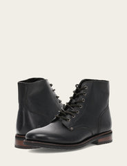 Frye Men's Black Barrett Lace Up Boots Black