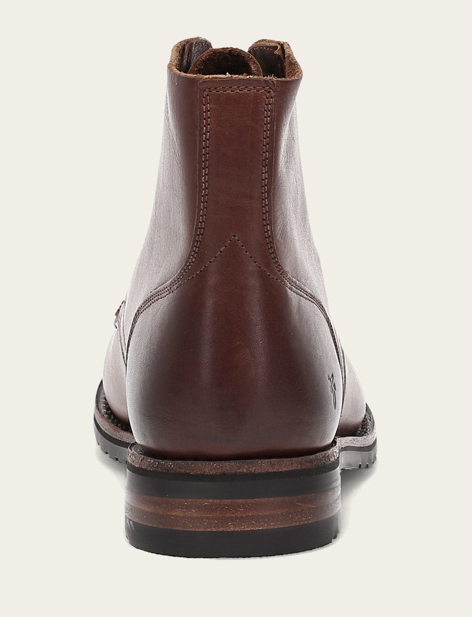 Frye Men's Cognac Barrett Lace Up Boots Cognac