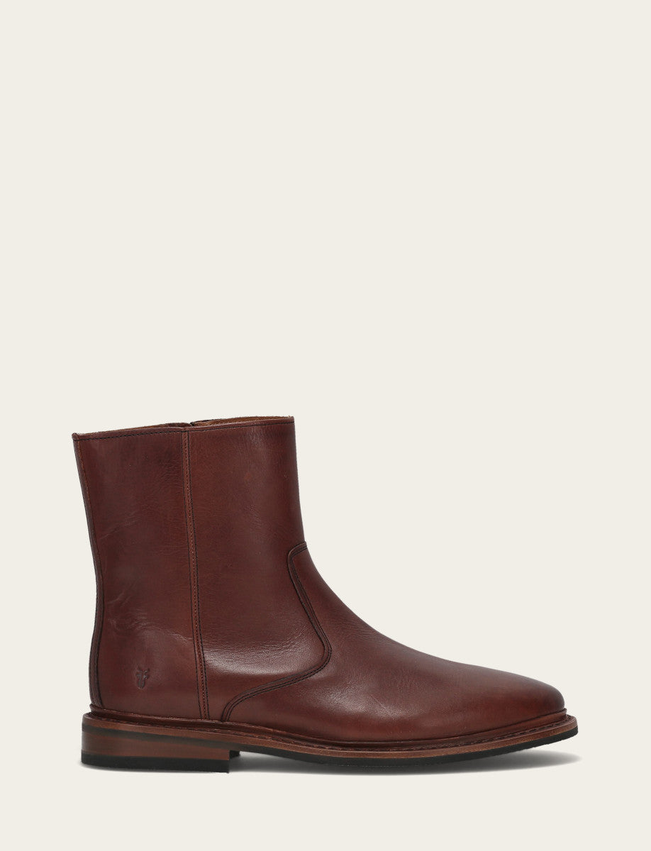 Frye Men's Brown Paul Inside Zip Boot Brown