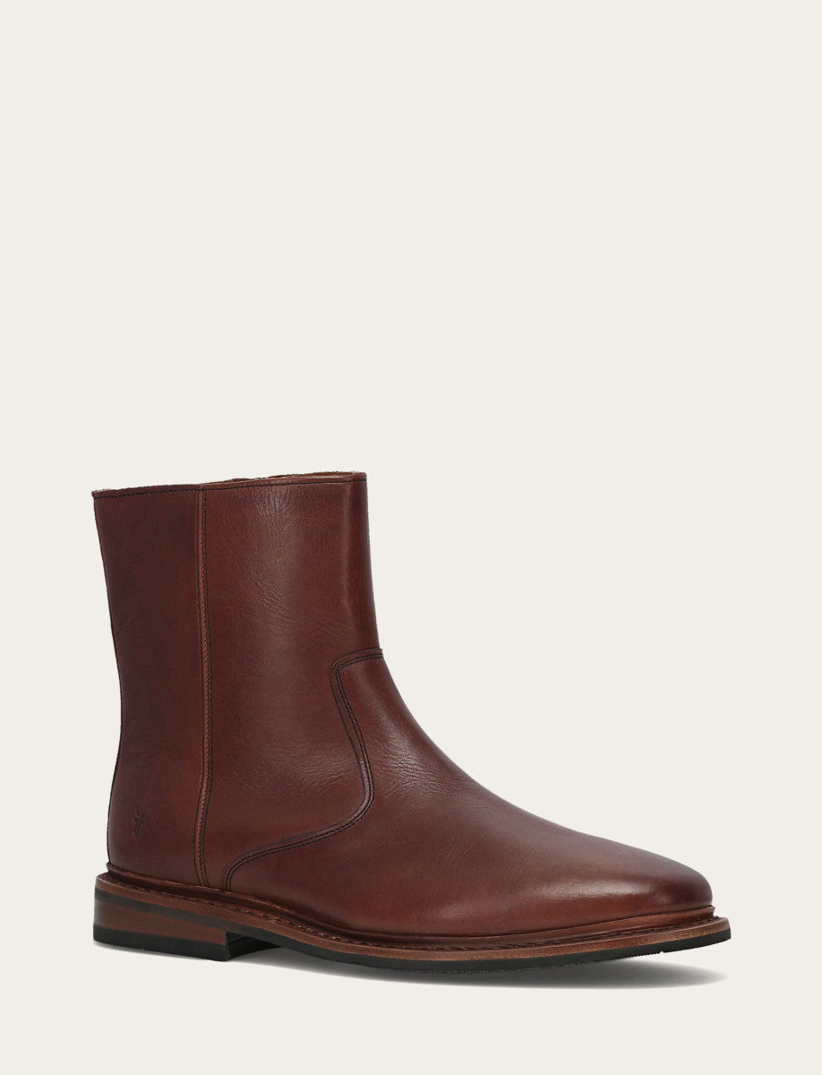 Frye Men's Brown Paul Inside Zip Boot Brown