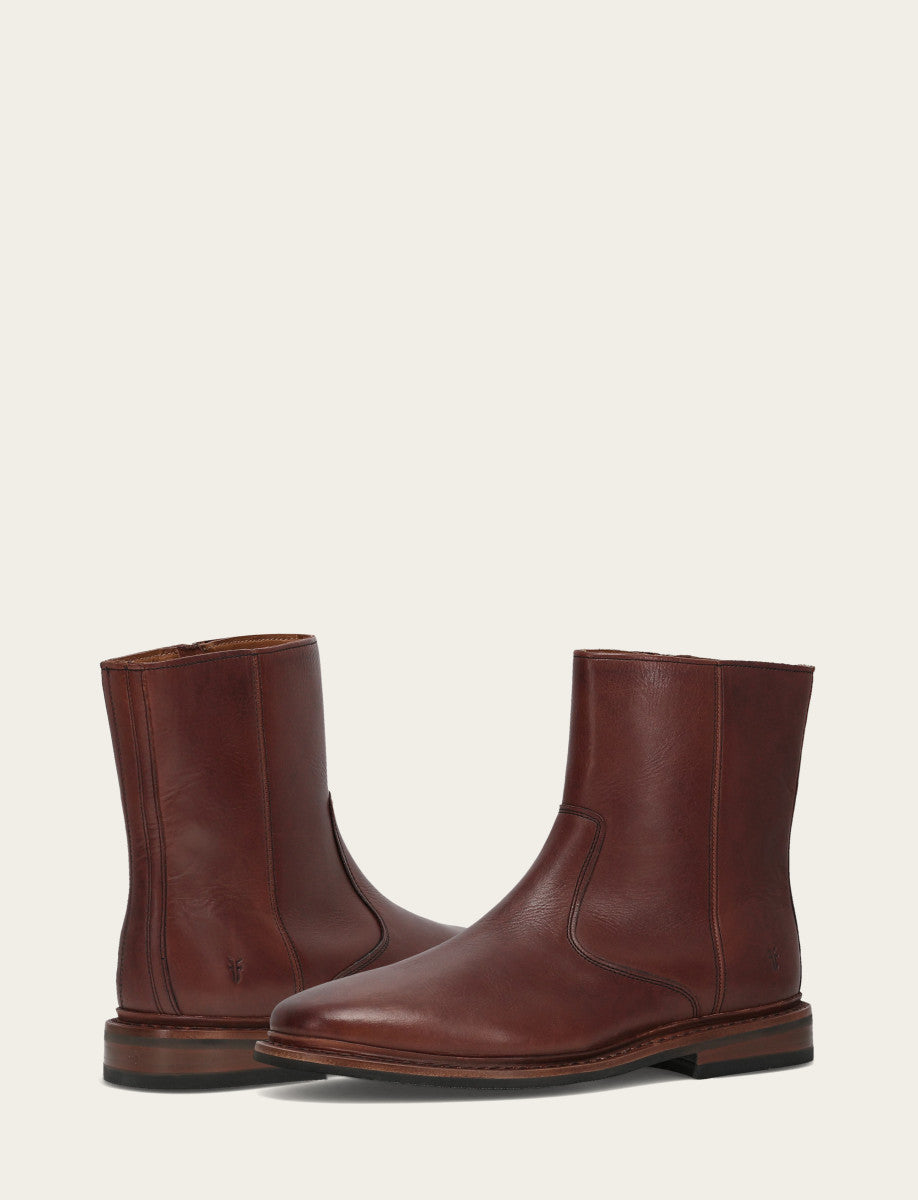 Frye Men's Brown Paul Inside Zip Boot Brown