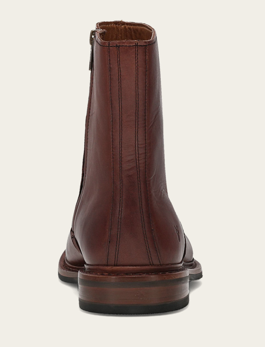 Frye Men's Brown Paul Inside Zip Boot Brown