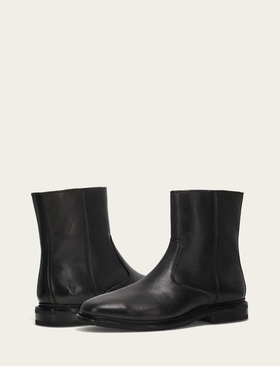 Frye Men's Black Paul Inside Zip Boot Black