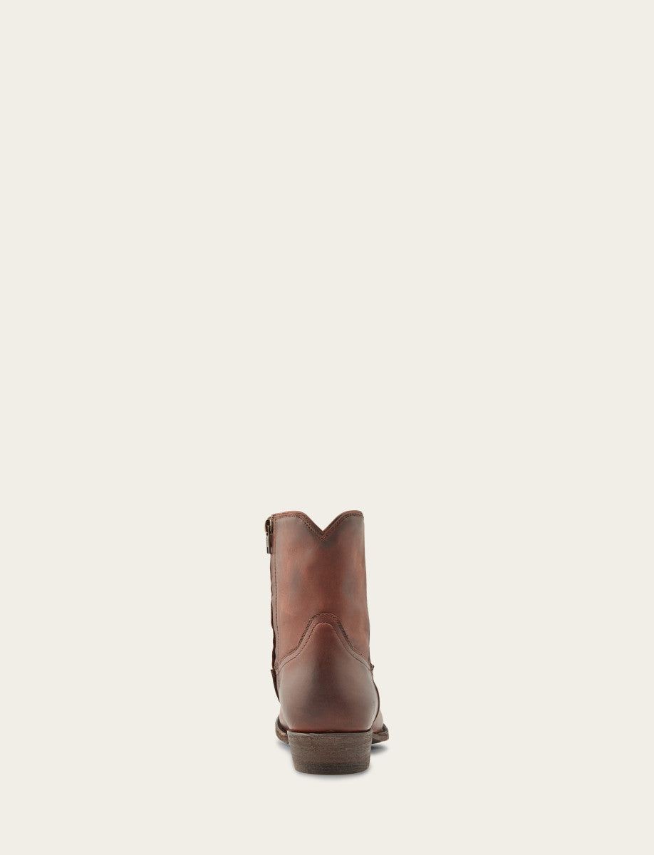 Frye Men's Cognac Austin Inside Zip Boots Cognac