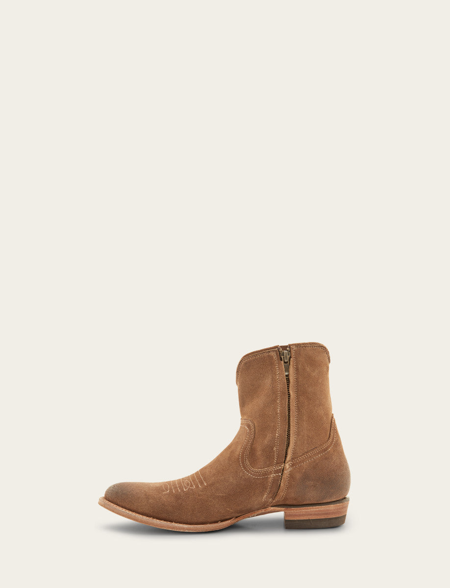 Frye Men's Dark Ash Austin Inside Zip Boots Dark Ash