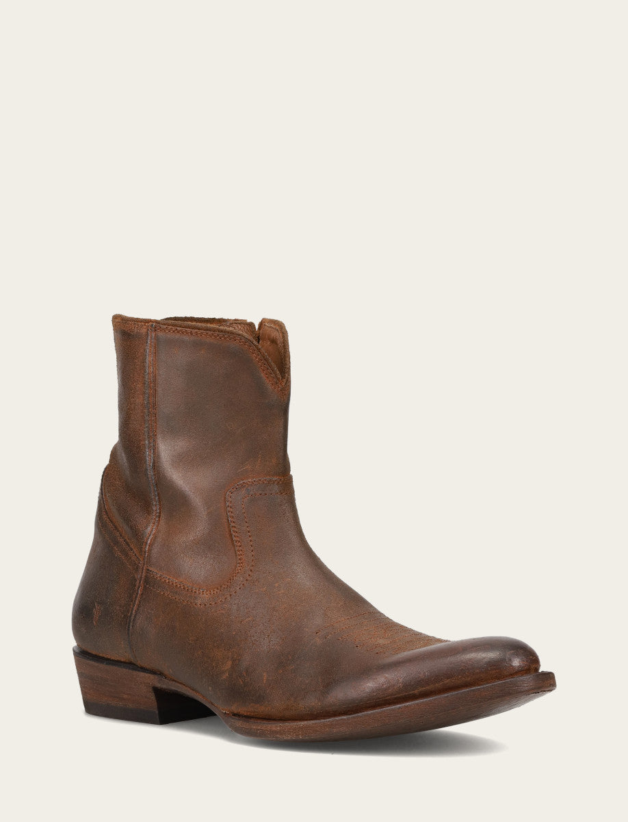 Frye Men's Brown Austin Inside Zip Boots Brown