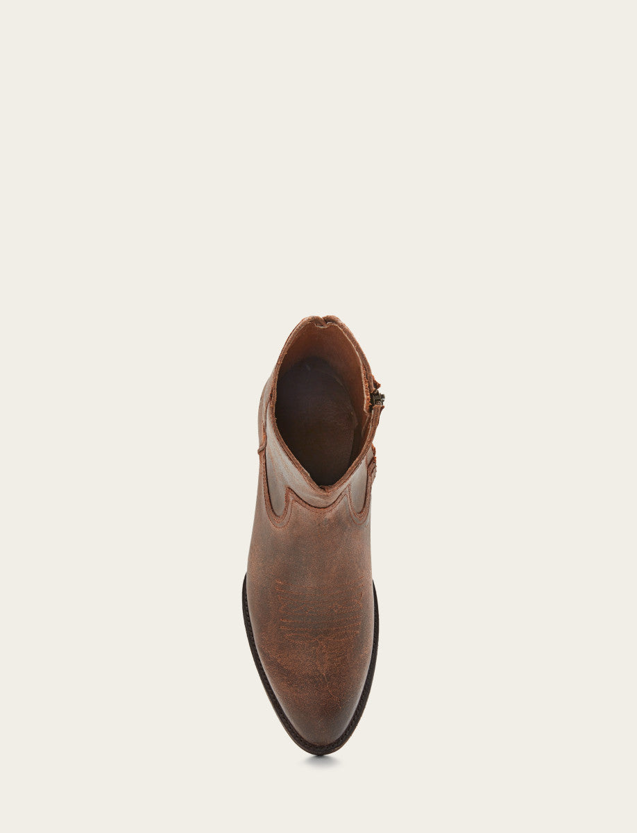 Frye Men's Brown Austin Inside Zip Boots Brown