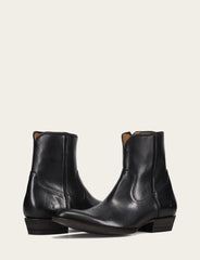Frye Austin Inside Zip Boot Black