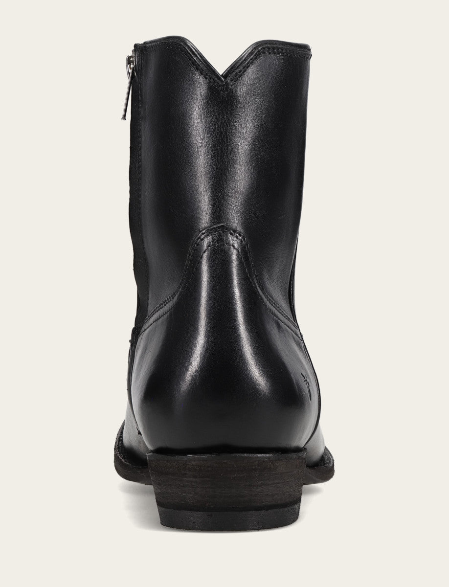 Frye Austin Inside Zip Boot Black
