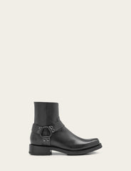 Frye Men's Black Conway Harness Moto Boot Black