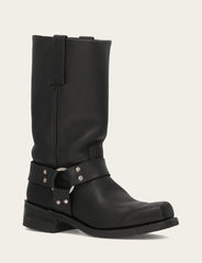 Frye Men's Black Harness 12R Mens Boots Black