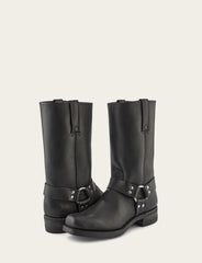 Frye Men's Black Harness 12R Mens Boots Black
