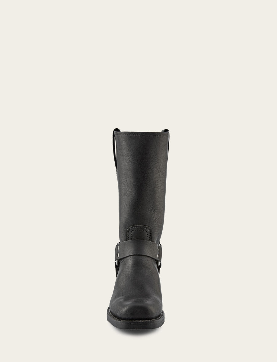 Frye Men's Black Harness 12R Mens Boots Black