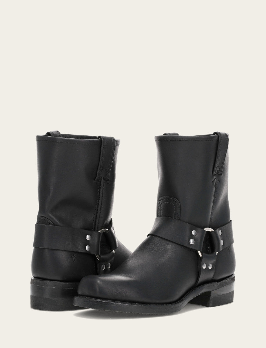 Frye Men's Black Harness 8R Mens Boots Black