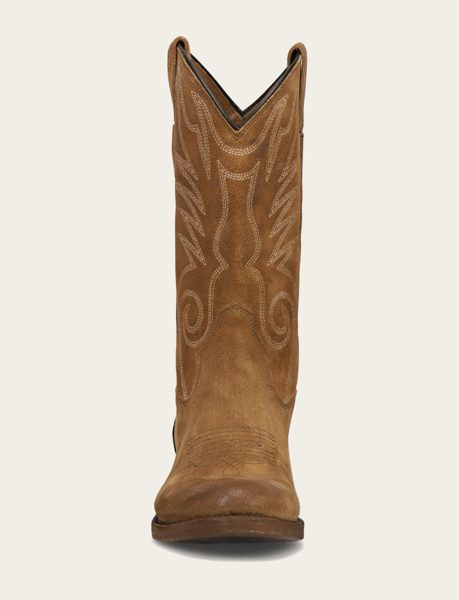 Frye Men's Mushroom Grady Vintage Stitch Western Boots Mushroom