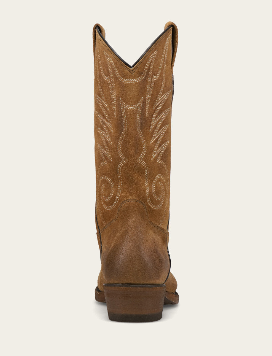 Frye Men's Mushroom Grady Vintage Stitch Western Boots Mushroom