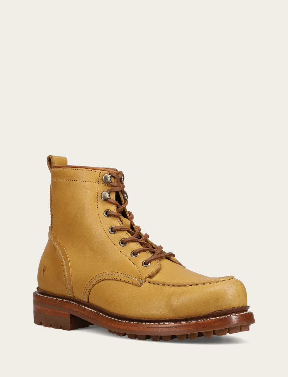 Frye Men's Banana Hudson Workboot Lug Boot Banana