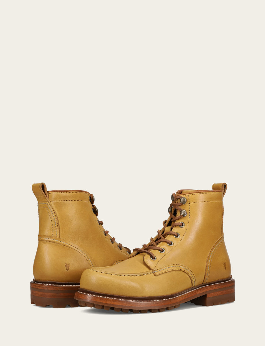 Frye Men's Banana Hudson Workboot Lug Boot Banana