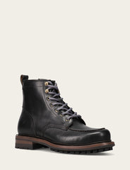 Frye Men's Black Hudson Workboot Lug Black