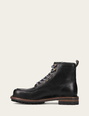 Frye Men's Black Hudson Workboot Lug Black