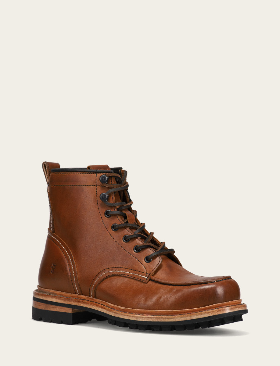 Frye Men's Caramel Hudson Workboot Lug CARAMEL