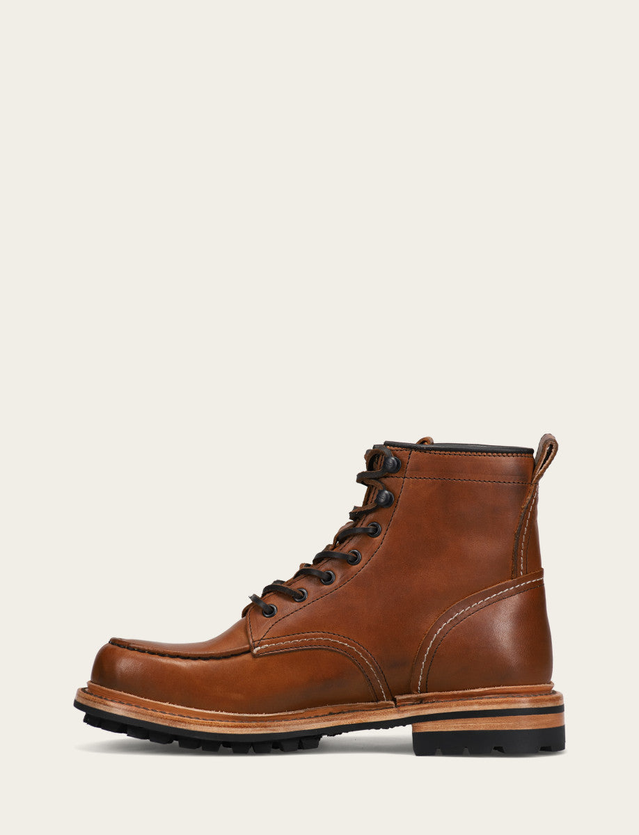 Frye Men's Caramel Hudson Workboot Lug CARAMEL